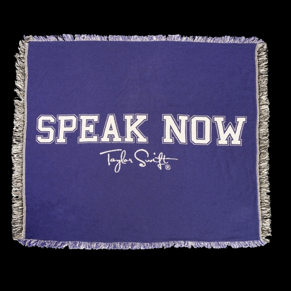 Purple Taylor Swift 'Speak Now' Blanket